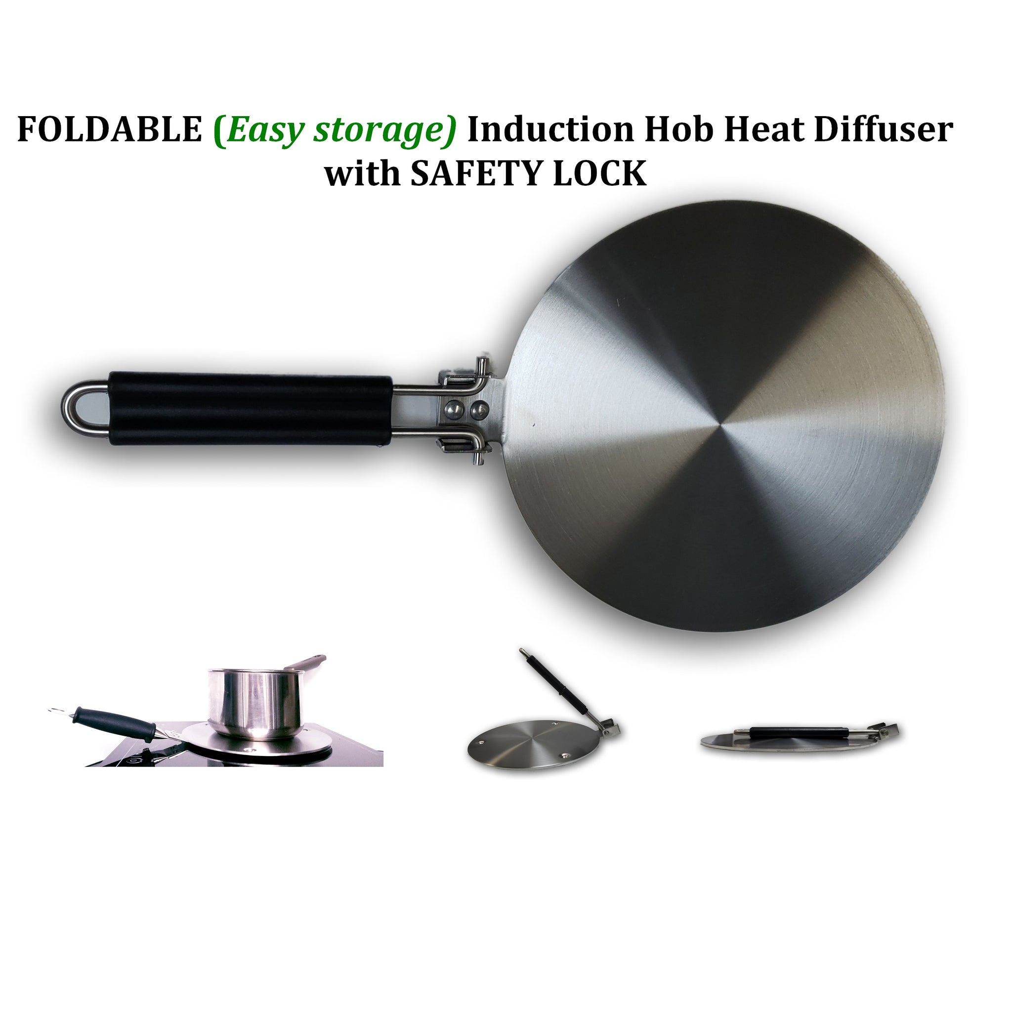 Induction Heat Diffuser Foldable Upromax Plate Disc Diffuser Plate