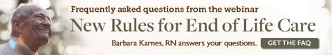 Kinnser Webinar featuring Barbara Karnes, RN New Rules for End of Life Care