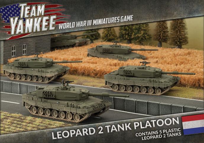 Tdbx01 Leopard 2 Tank Platoon Plastic Blitz And Peaces