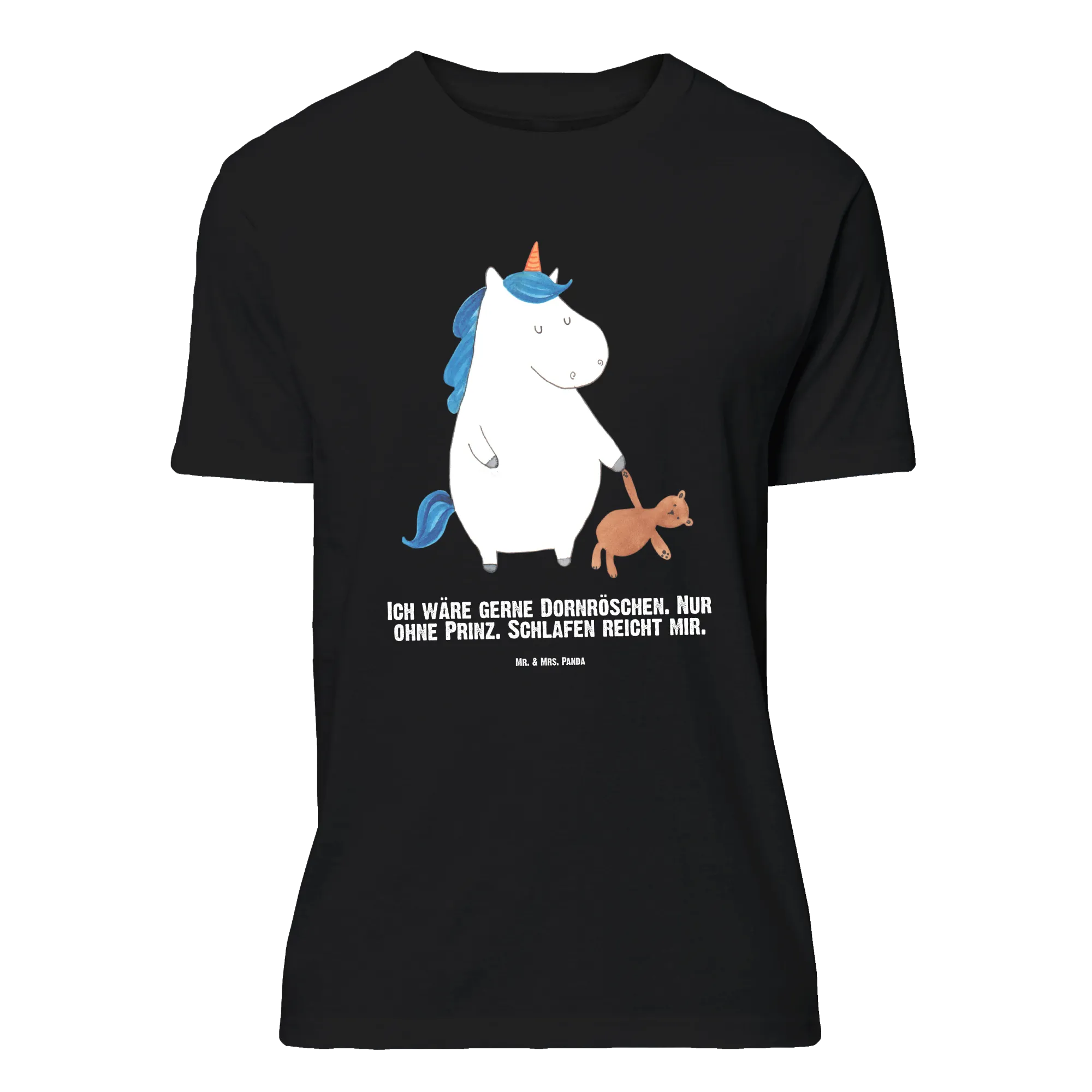 Personalisiertes T-Shirt Einhorn Teddy - Personalisierte Geschenke