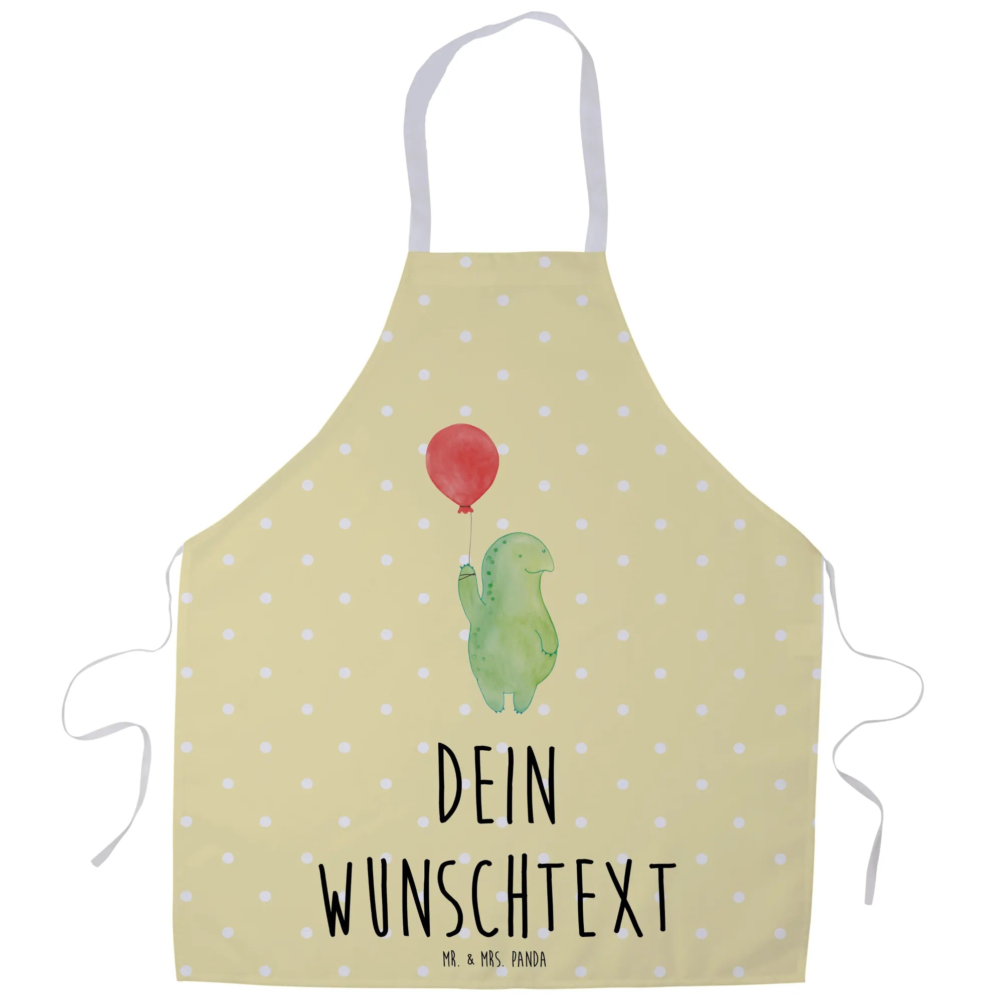 Personalisierte Kochschürze Schildkröte Luftballon - Personalisierte Geschenke