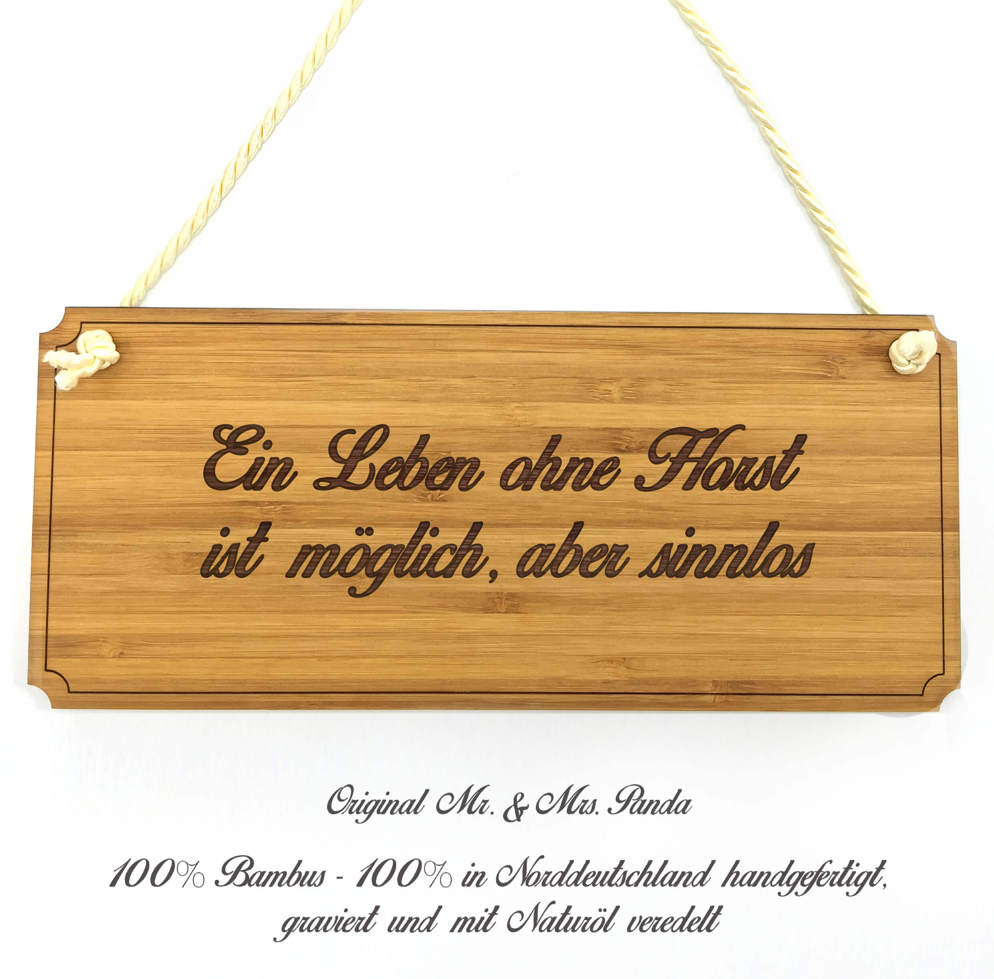 Türschild Horst - Geschenk Geschenkidee Landhaus Dekoschild Küchenschild Shabby - Bild 1 von 1