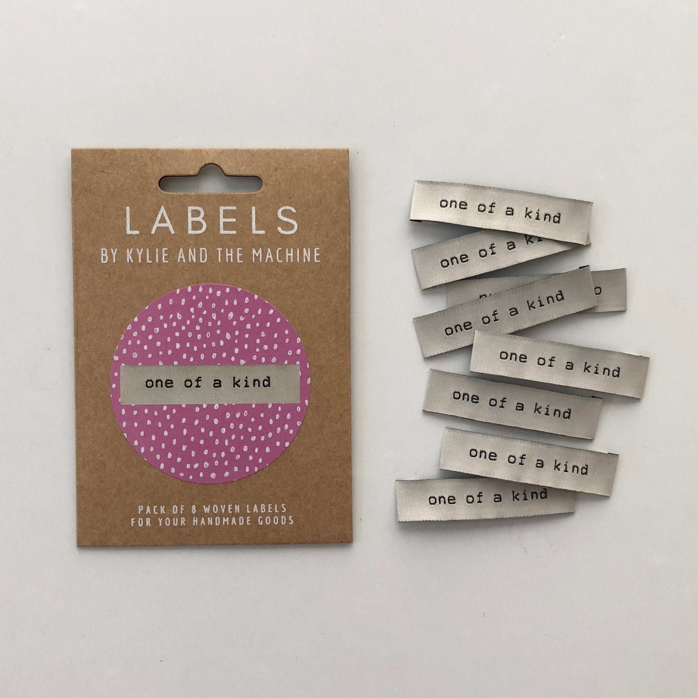 Perfectly Imperfect Woven Clothing Labels by Kylie and the