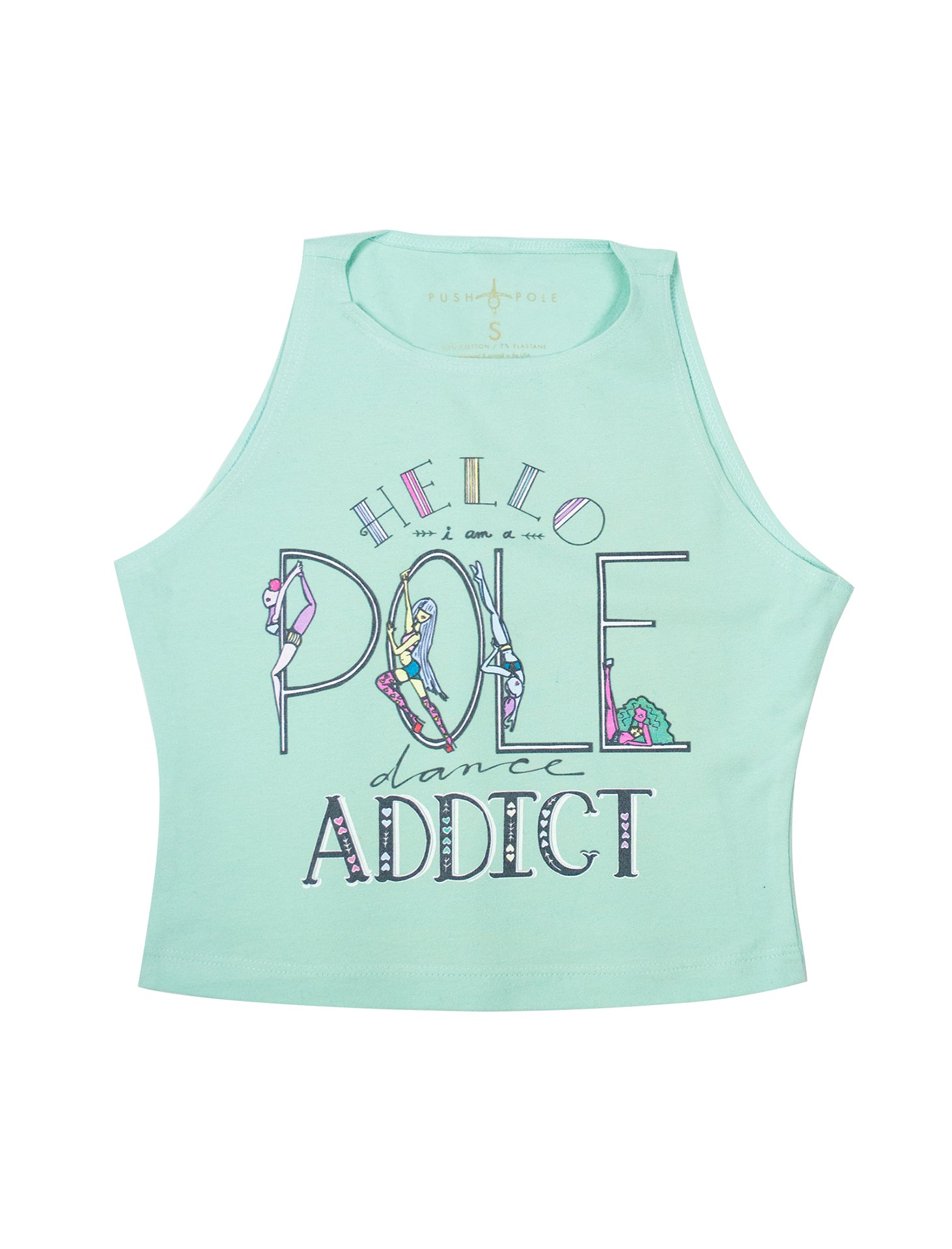 pole dance crop top