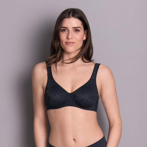 Twin Art Underwire Bra - Shadow Blue