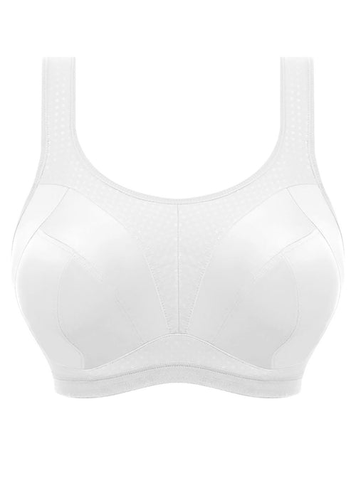 Dynamic Wire Free Sports Bra - White