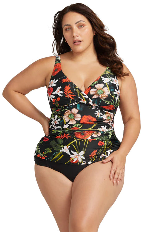 Wander Lost Delacroix Multi Cup Tankini Top