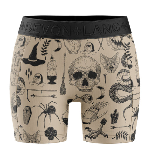 Bria Boxer Brief - Spooky - Size X-Small