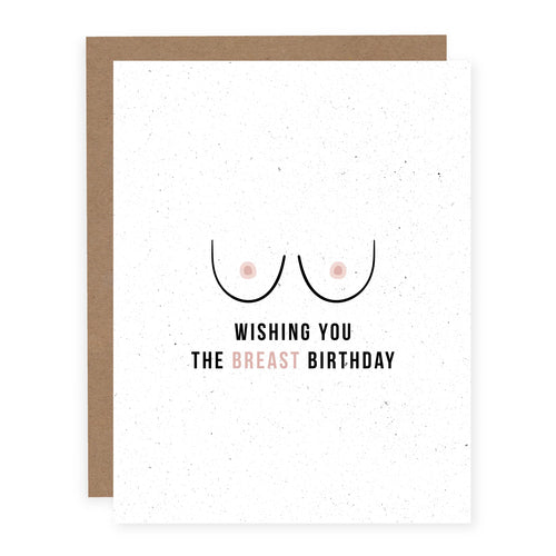 BREAST BIRTHDAY CARD