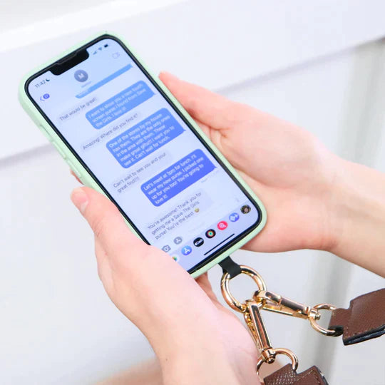 Clip Go Phone Strap Pouch Solid
