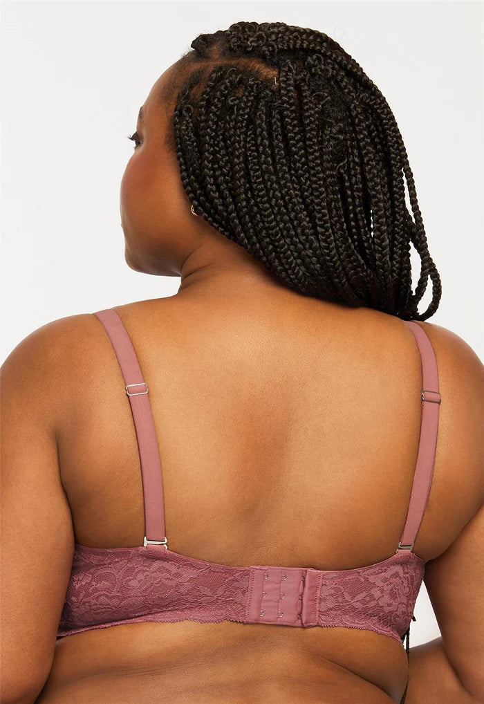 Pillow Talk Cup-Sized Lace Bralette – Sheer Essentials Lingerie