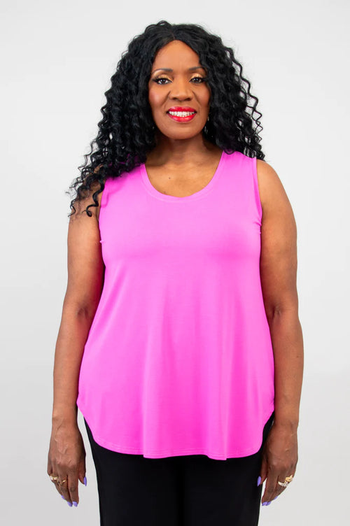 Bamboo Jazz Tank - Pink