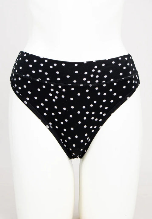 Blue Sky Bamboo La Thong - Polka Dot