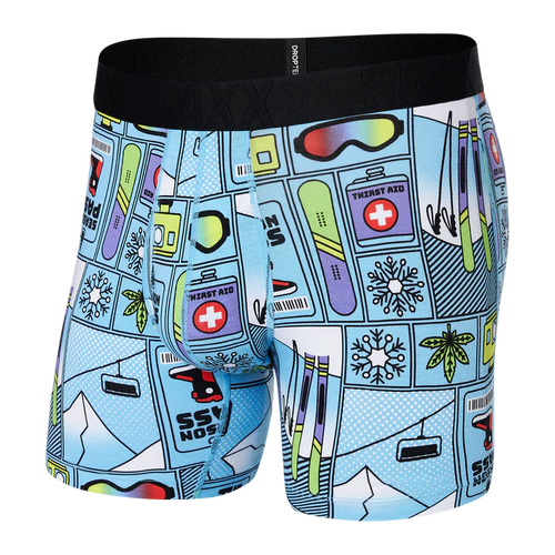 Saxx DropTemp™ Cooling Cotton Boxer Brief -  Season Pass