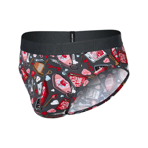 Saxx DropTemp™ Cooling Cotton Brief -  No Tell Motel