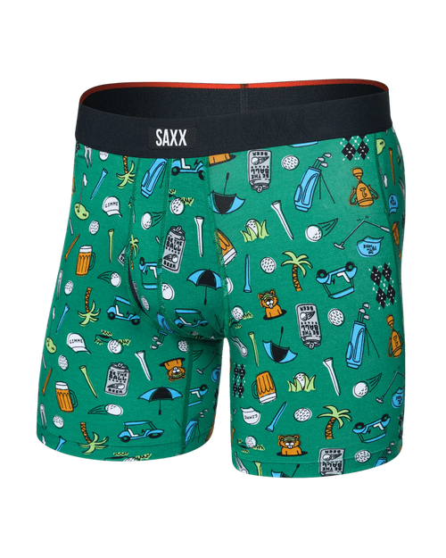 Saxx Vibe Xtra Soft Boxer Brief - Fairway Bits