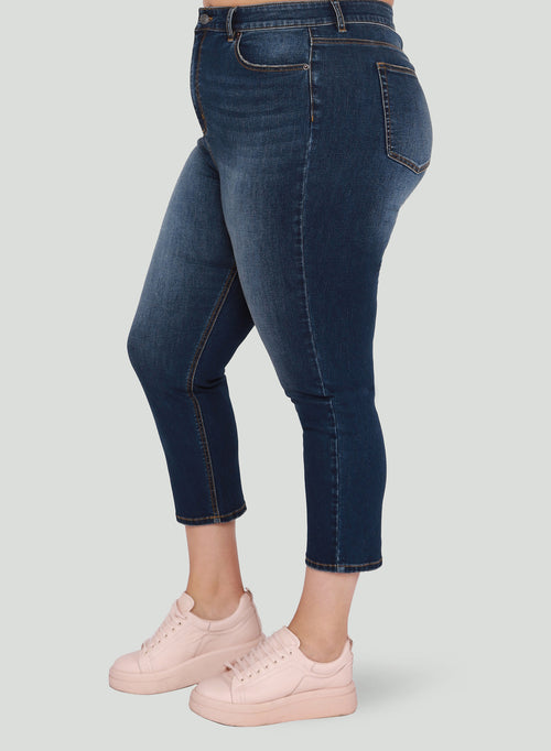 Dex High Rise Skinny Crop