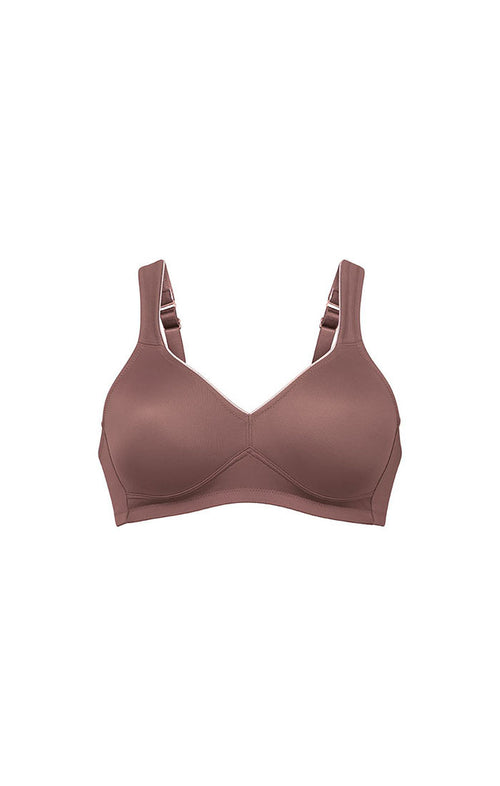 Twin Firm Wire Free Bra - Berry