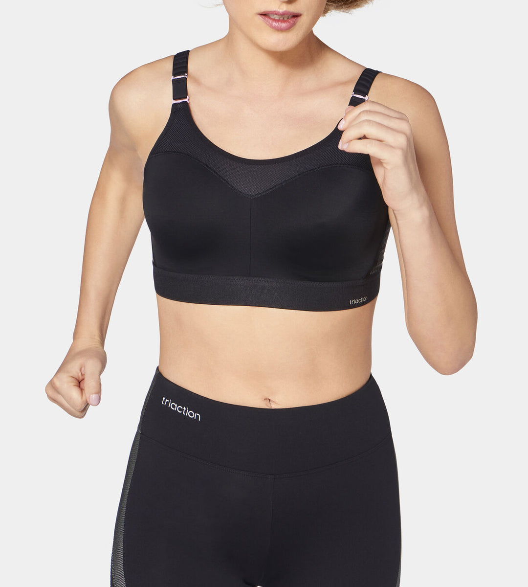 Buy Triumph Triaction Magic Motion Pro Sports Bra With High Bounce Control  - Black online