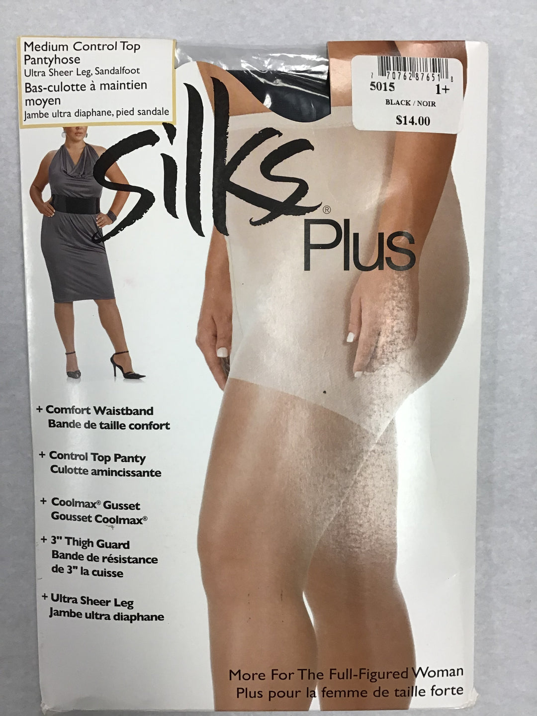 19003P Silks Control Top Pantyhose - Lady Slipper Intimate Apparel