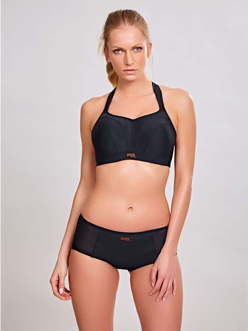 Black Sports Bra Underwired - Panache