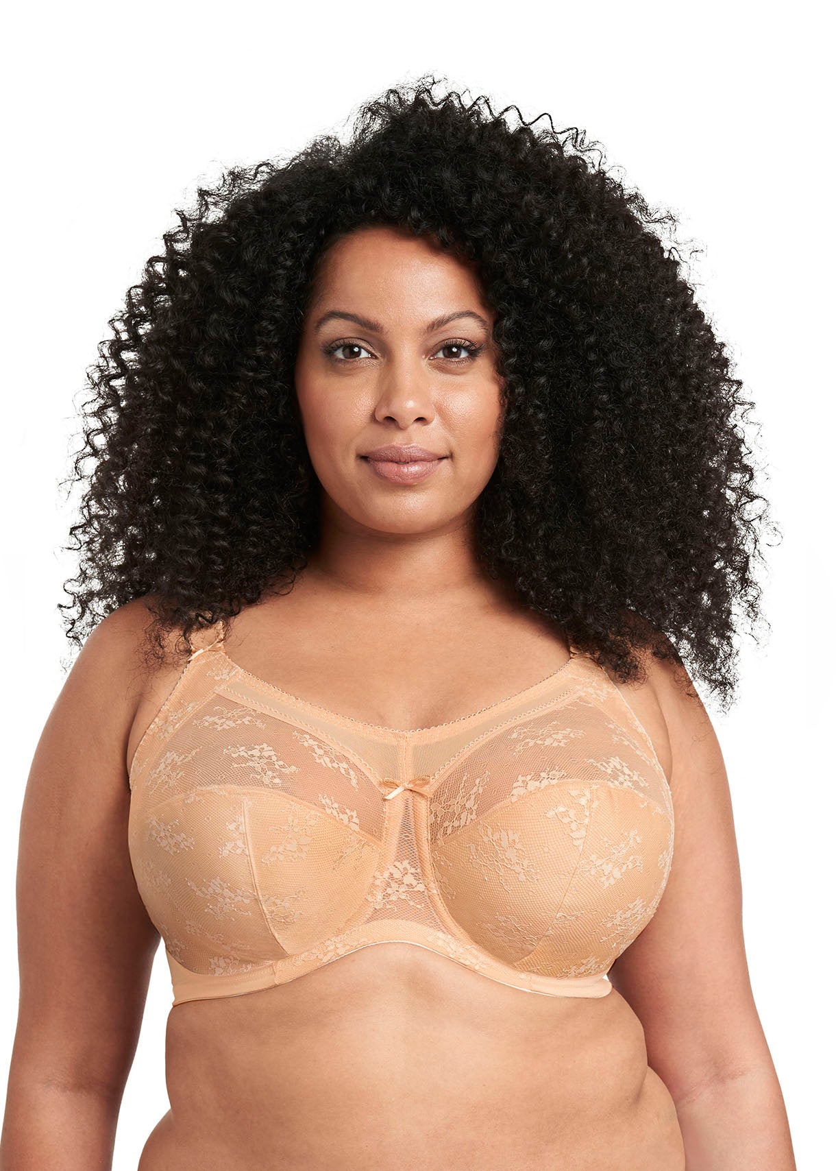 Goddess Alice Women`s Plus-Size Underwire Full Cup Bra, 38I, NUDE