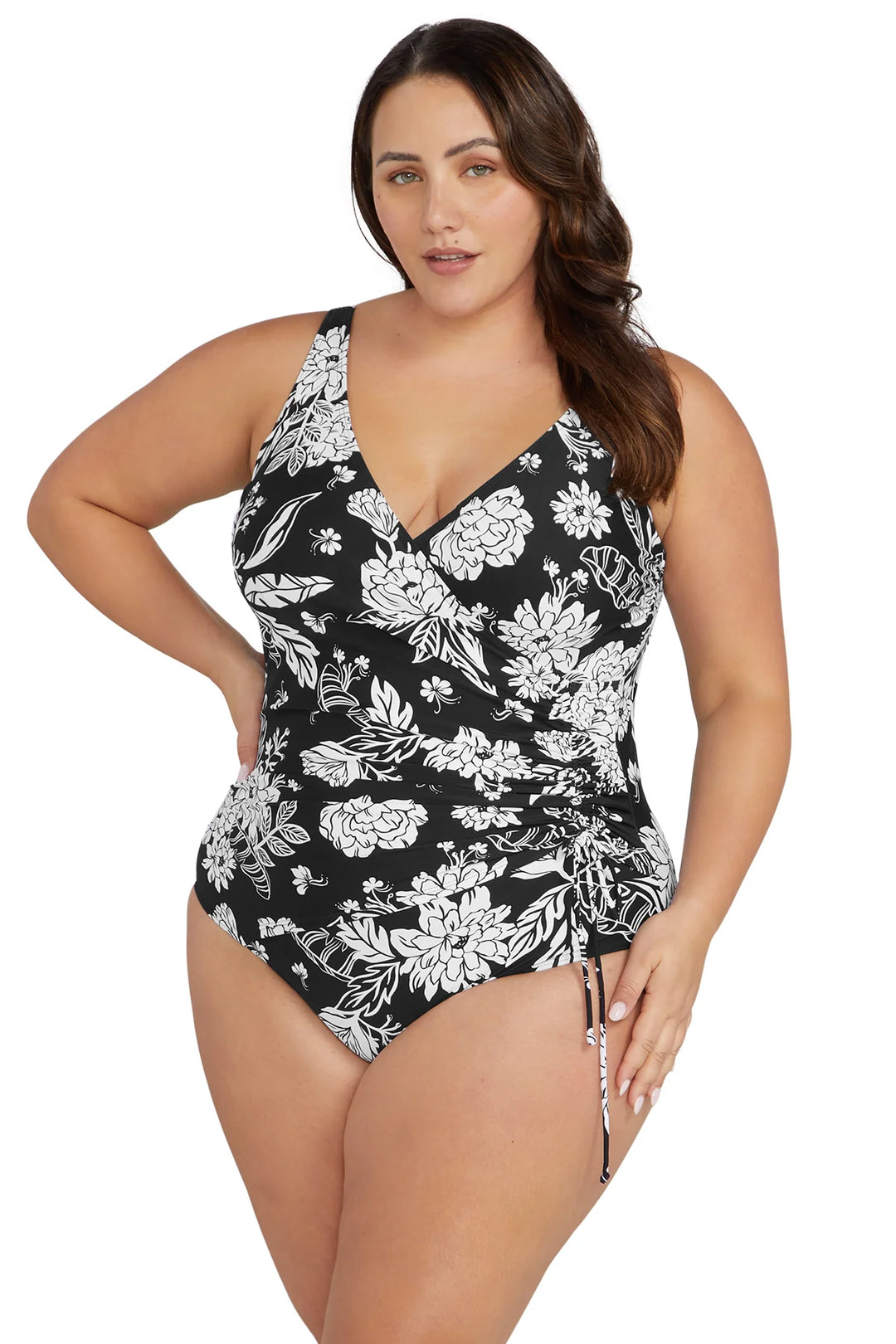 Artesands - Sculpt Fuseli Multi Cup Control Zip One Piece - Black