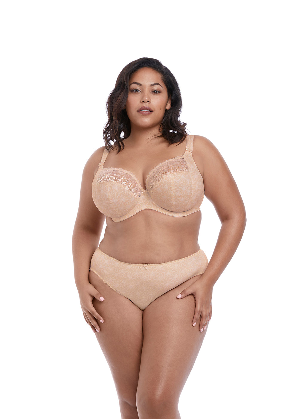 Elomi Lucie UW Plunge Bra Rumble - Bras - Barbours