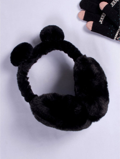 Cute Bear Ears Plush Earmuff