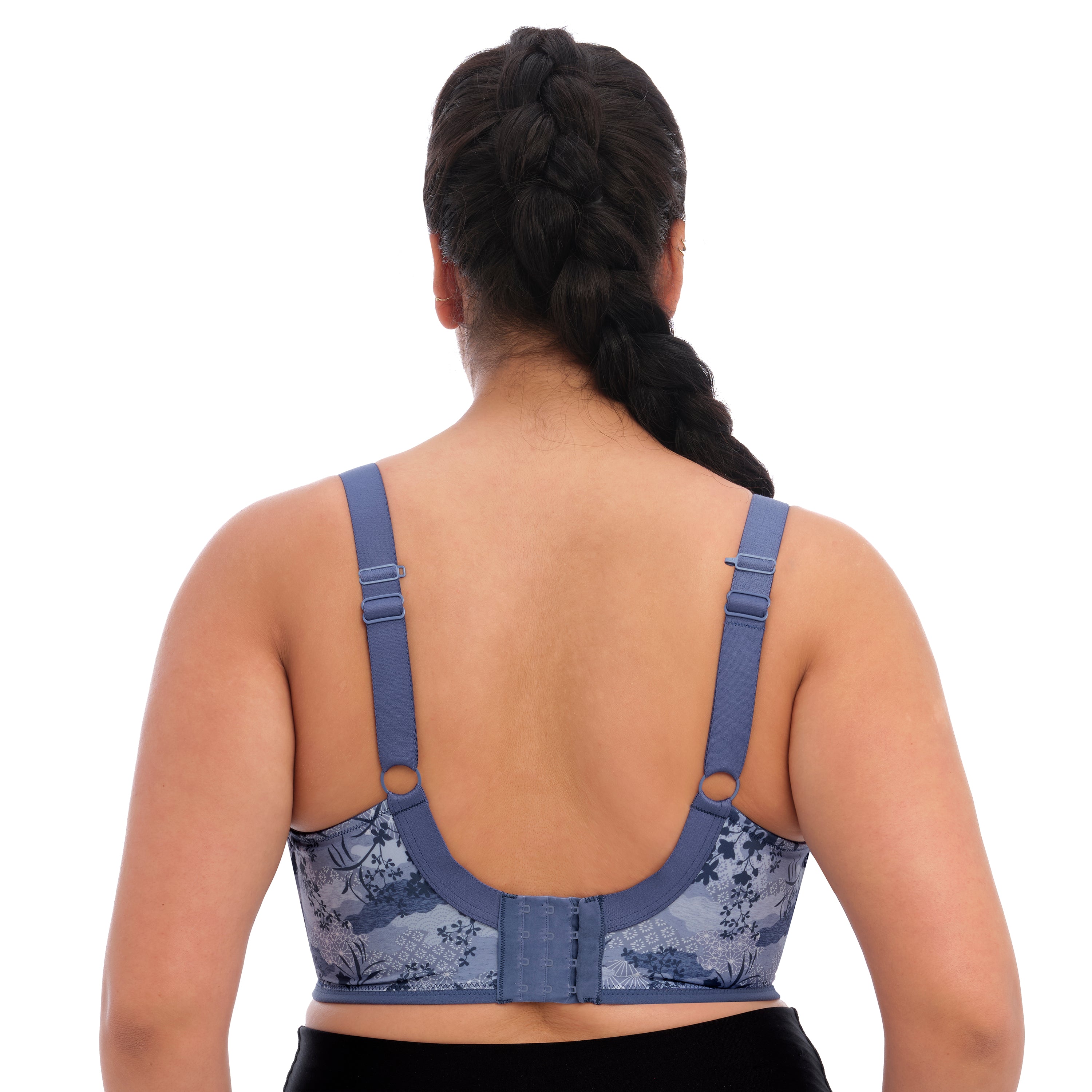 Elomi Energise Sports Bra - Vintage Denim – Sheer Essentials Lingerie &  Swimwear