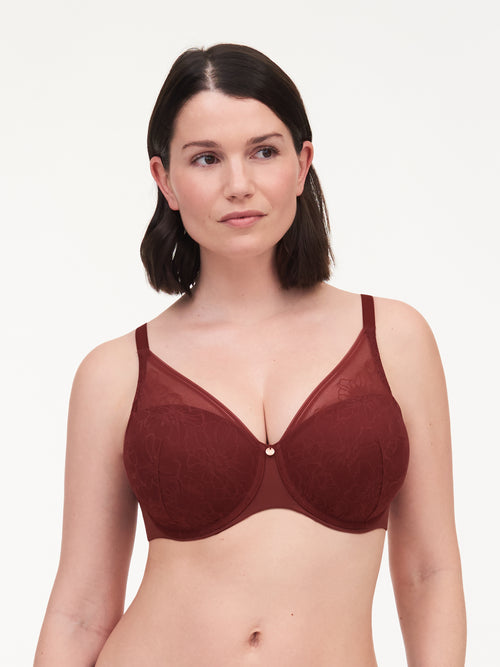 Femilet Kristen Blossom Memory Foam T-Shirt Bra - Auburn