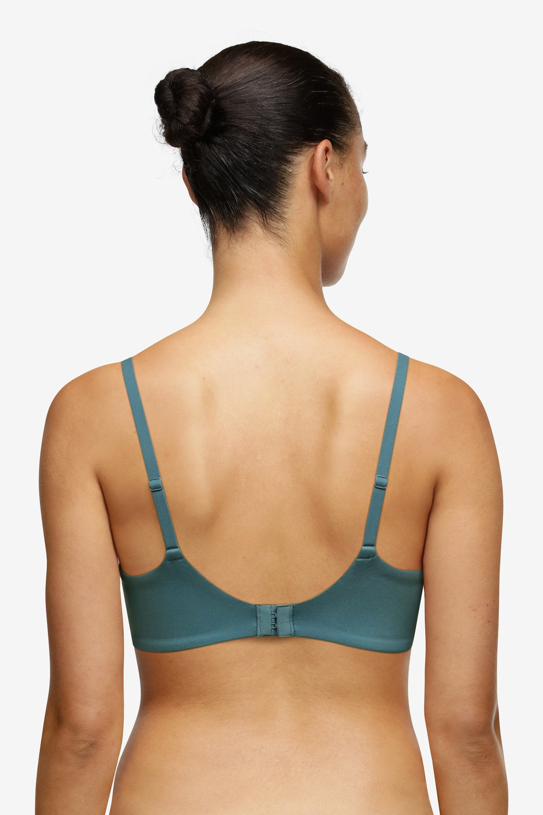 Femilet Kristen Memory Foam T-Shirt Bra - Green Lily – Sheer