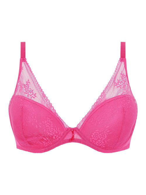 Maddie Plunge T-Shirt Bra - Pitaya Pink