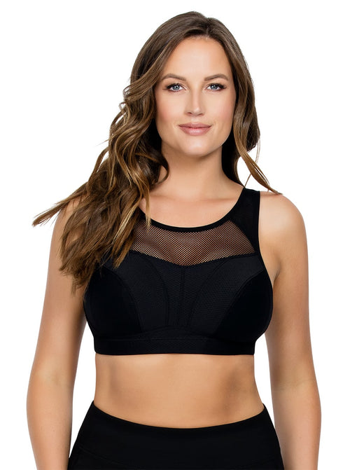 Breeze Active Wireless Sports Bra - Black