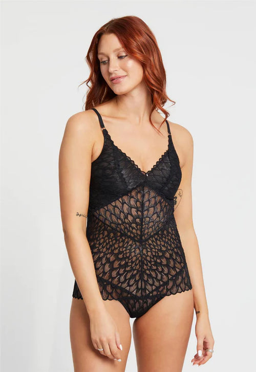 Montelle Lacy Bodysuit - Size Small