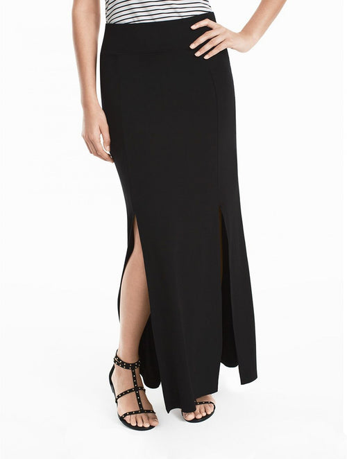 Double Slit Maxi Skirt