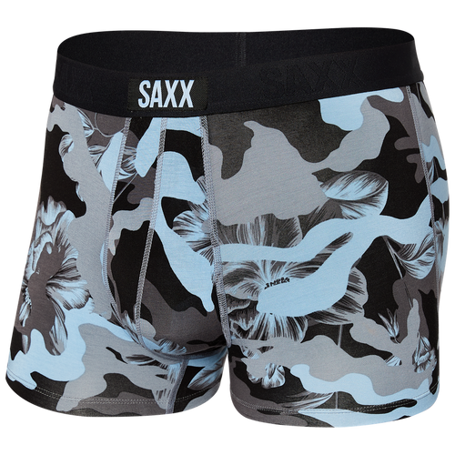 Saxx Vibe Trunk - Blue Camo Floral