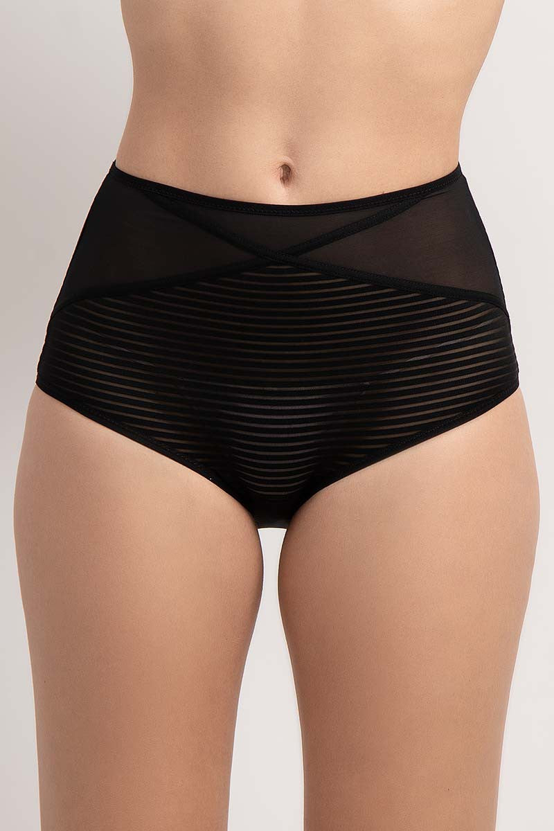 Tulle Control Panty High Waist