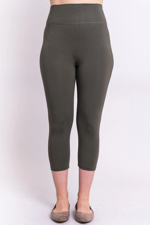 Blue Sky Riley Capri - Khaki