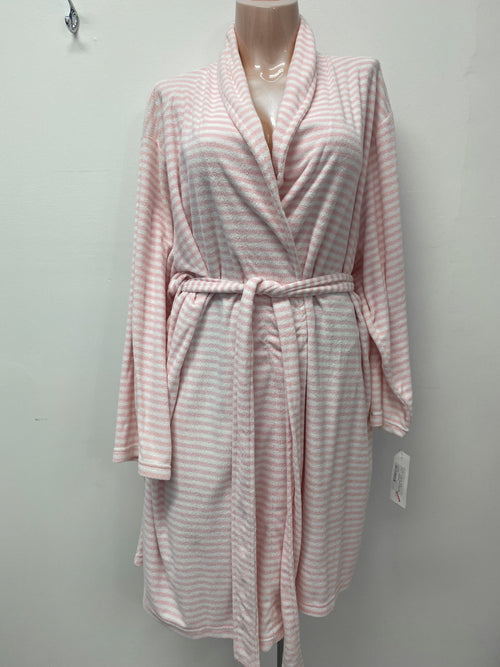 Short Terry Wrap Robe - Size 3 X