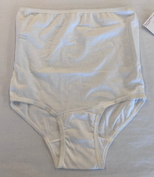 Hanna Cotton High Waist Brief - Size Small