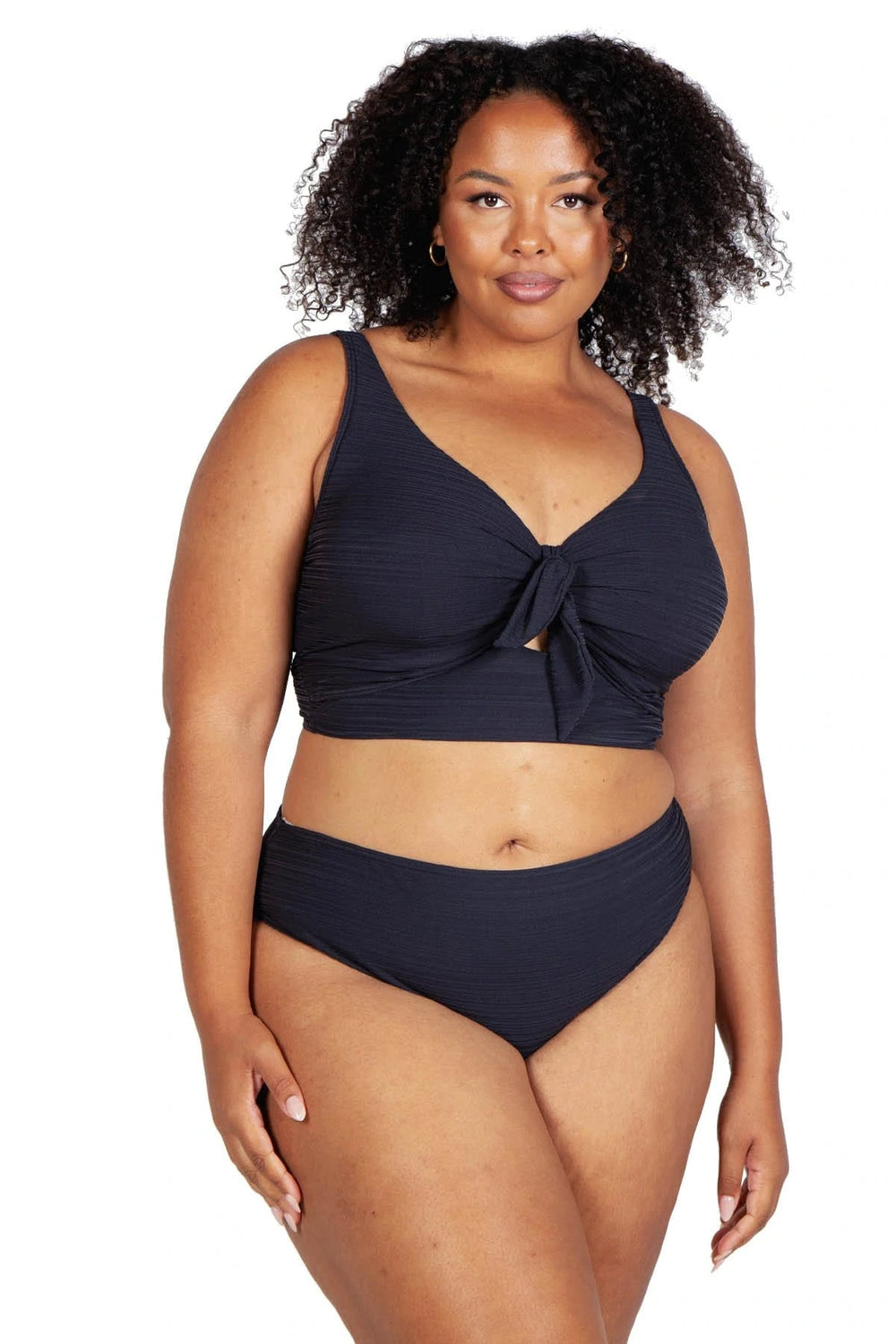 Into the Saltu Navy Cezanne Midriff Underwire Bikini Top – Sheer Essentials  Lingerie & Swimwear