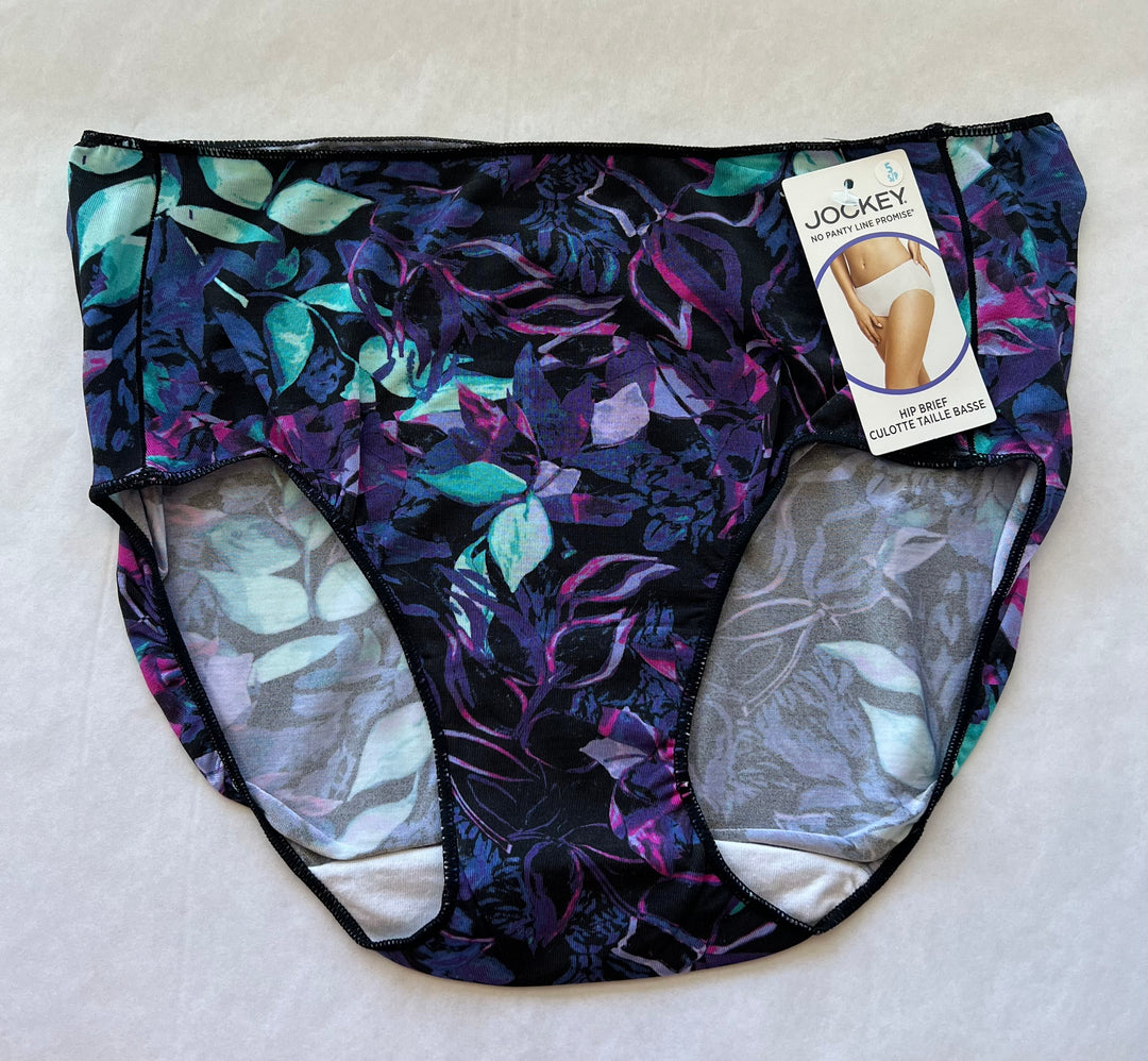 Womens Jockey No Panty Line Promise Full Brief Underwear Dusk
