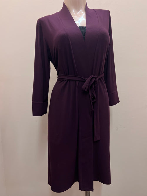 🇨🇦 Najerika Long Robe - Aubergine