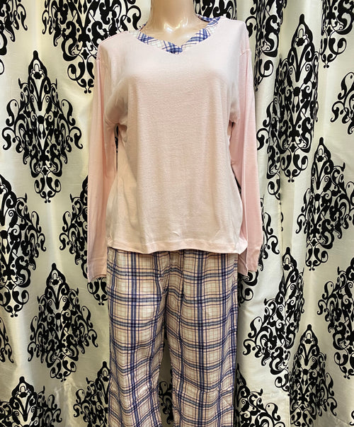 Plaid PJ Set