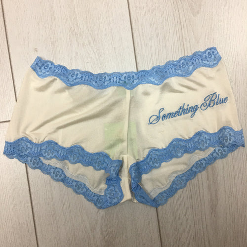 Something Blue Boyshort - Size Small