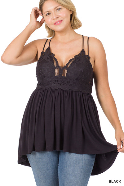 Crochet Lace Cami - Size X-Large – Sheer Essentials Lingerie & Swimwear