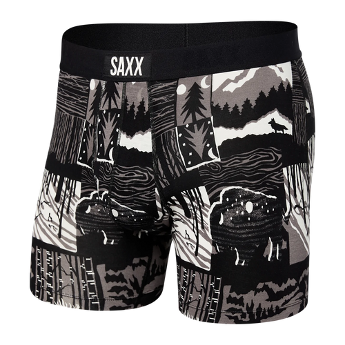 Saxx Vibe Super Soft Boxer Brief - Winter Shadows
