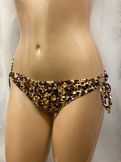 Side Tie Swim Bottom - Size Small