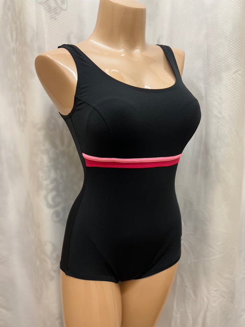 Horizontal Splice 1PC Swimsuit